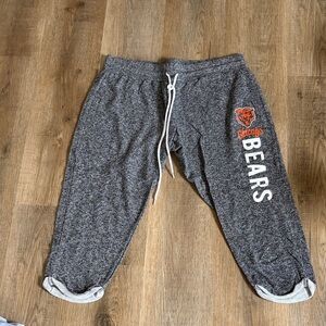 Juniors Chicago Bears Large Capri Sweatpants